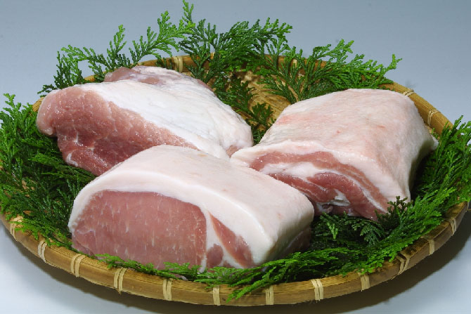 カントリーファームにしうらで販売しているブロック豚肉のイメージ画像